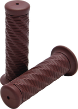 Load image into Gallery viewer, BKM102309-BikeMaster Spiral Grip - Brown-Grips-Bike Master