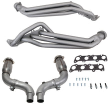 Load image into Gallery viewer, BBK16334-BBK 15-23 Ford Mustang GT 1-3/4 Long Tube Headers w/High Flow Catted X-Pipe (Ti Ceramic)-Headers &amp; Manifolds-BBK