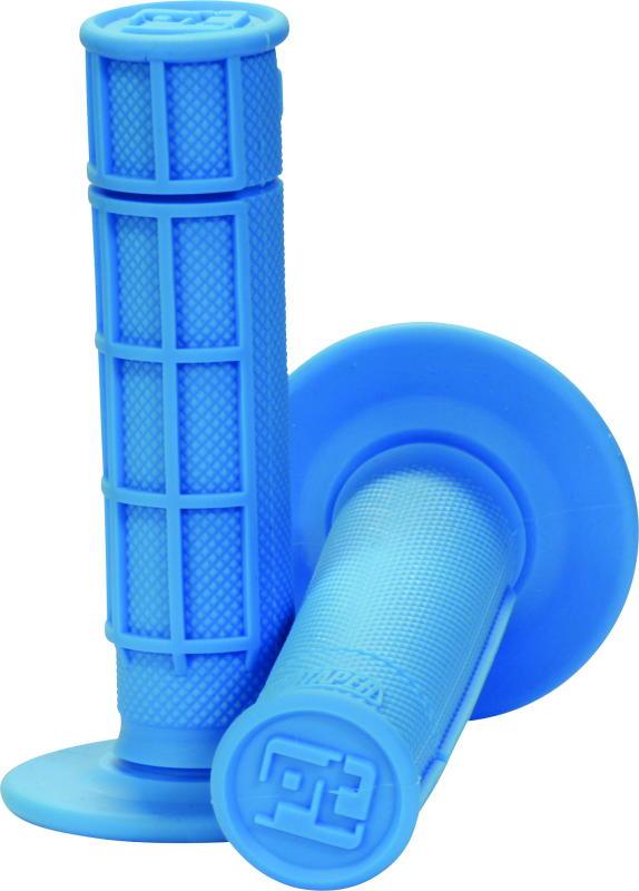 PTR024038-ProTaper 1/2 Waffle Grips - Neon Blue-Grips-ProTaper