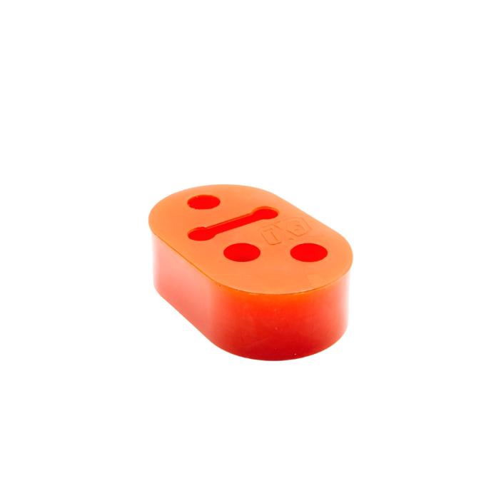 TXSWS-PB-01-RED-Turbo XS Universal 12mm Two Position Polyurethane Exhaust Hanger - Red-Exhaust Hangers-Turbo XS