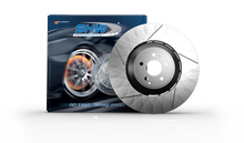 Load image into Gallery viewer, SHWPFL49725-SHW 10-16 Porsche Panamera Turbo 4.8L w/o Ceramics Left Front Slotted LW Brake Rotor (298615301C)-Brake Rotors - Slotted-SHW Performance