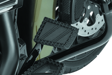 Load image into Gallery viewer, KUR3575-Kuryakyn Riot Brake Pedal Pad FL Models Satin Black-Pedals-Kuryakyn