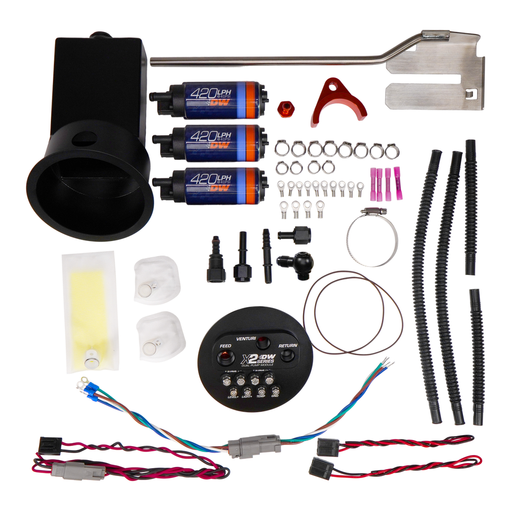 Nissan Silvia and Skyline X2 Surge Module + DW420 Pumps