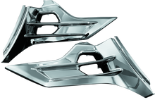 Load image into Gallery viewer, KUR7368-Kuryakyn Louvered Battery Box Covers 12-17 Honda GL1800 Chrome-Battery Tiedowns-Kuryakyn