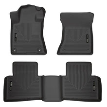 Load image into Gallery viewer, Husky Liners 19-23 Nissan Altima WeatherBeater Black Front &amp; Second Seat Floor Liner - Husky Liners HSL99381