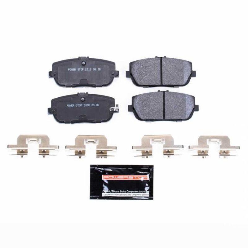 Power Stop 17-19 Fiat 124 Spider Rear Track Day SPEC Brake Pads-Brake Pads - Racing-PowerStop