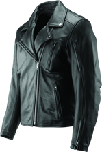 Load image into Gallery viewer, RIV094369-River Road Ironclad Classic Leather Jacket Black - Small-Jackets - Leather-River Road