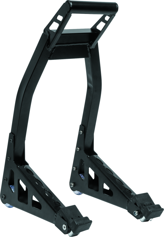 BKM152422-BikeMaster Universal Aluminum Stand - Front - Black-Bike Racks-Bike Master
