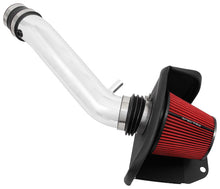 Load image into Gallery viewer, Close up Spectre polished aluminum tubing and black heat shield