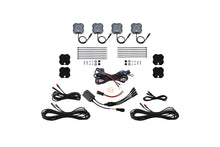 Load image into Gallery viewer, DIODD7741C-Diode Dynamics RGBW Rock Light Installer Magnet Mount Kit w/Controller (4-pack)-Light Accessories and Wiring-Diode Dynamics