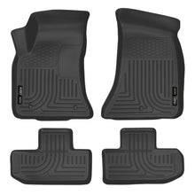 Load image into Gallery viewer, Husky Liners 16-22 Dodge Challenger (RWD) Front &amp; Second Row Black Floor Liners - Husky Liners HSL99171