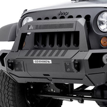 Load image into Gallery viewer, GOR25101T-Go Rhino 07-20 Jeep Wrangler JL/JLU/JK/JKU/Gladiator JT Trailline 10 Light Mount Bar-Bumpers - Steel-Go Rhino