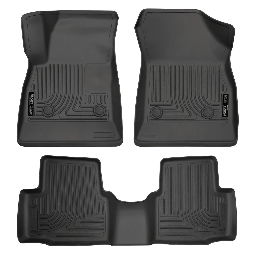 Husky Liners 2016-2017 Chevrolet Cruze WeatherBeater Combo Floor Liners - Black - Husky Liners HSL99161