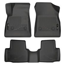 Load image into Gallery viewer, Husky Liners 2016-2017 Chevrolet Cruze WeatherBeater Combo Floor Liners - Black - Husky Liners HSL99161