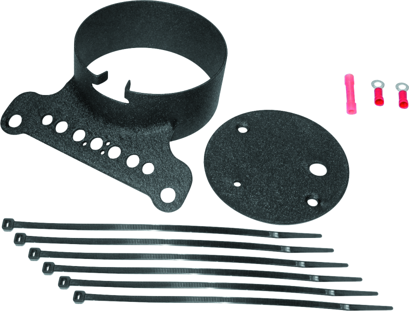 BKC482824-Bikers Choice 95-05 XL FXR Black Single Guage Mount Replaces H-D 67053-95-Gauge Components-Bikers Choice