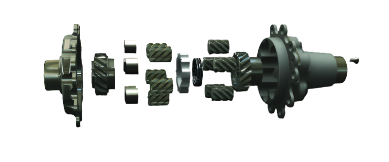 DETROIT TRUETRAC® DIFFERENTIAL; FORD SUPER 8.8 IN. S550 MUSTANG; 34 SPLINE; 3:31 & UP