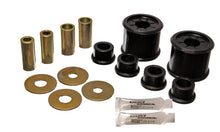 Load image into Gallery viewer, ENG5.3136G-Energy Suspension 2/01-04 Mitsubishi Eclipse FWD Black Front Control Arm Bushing Set-Bushing Kits-Energy Suspension