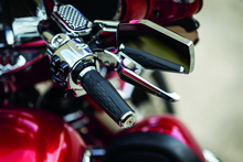 Load image into Gallery viewer, KUR5918-Kuryakyn Hex Mirrors Chrome-Rear View Mirrors-Kuryakyn