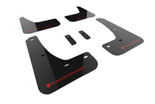 Load image into Gallery viewer, RALMF122-UR-BLK-RD-Rally Armor 2024 Tesla Model 3 Highland Black UR Mud Flap Red Logo-Mud Flaps-Rally Armor