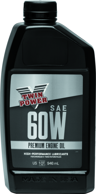 TWP539002-Twin Power 60WT Premium Oil Quart-Motor Oils-TwinPower