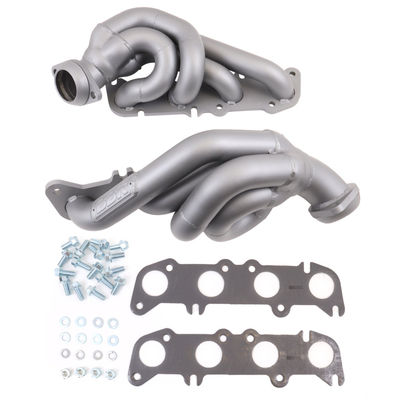 BBK1943-BBK 11-14 Ford F-150 Coyote 5.0 Shorty Tuned Length Exhaust Headers - 1-3/4in Titanium Ceramic-Headers & Manifolds-BBK