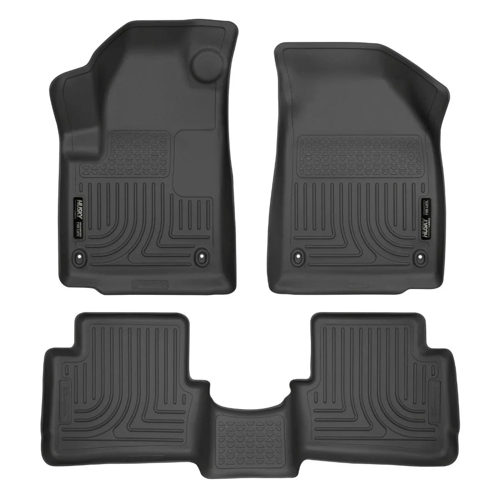 Husky Liners 2013 Dodge Dart WeatherBeater Black Front & 2nd Seat Floor Liners - Husky Liners HSL99021