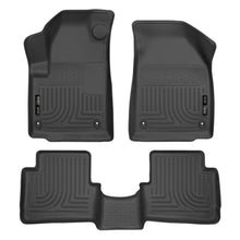 Load image into Gallery viewer, Husky Liners 2013 Dodge Dart WeatherBeater Black Front &amp; 2nd Seat Floor Liners - Husky Liners HSL99021