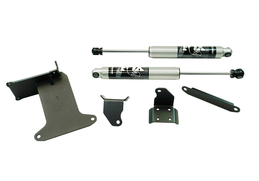 -Superlift 05-20 Ford F250/350 Super Duty Dual Stabilizer w/ Fox 2.0 Shocks-Steering Stabilizer-Superlift