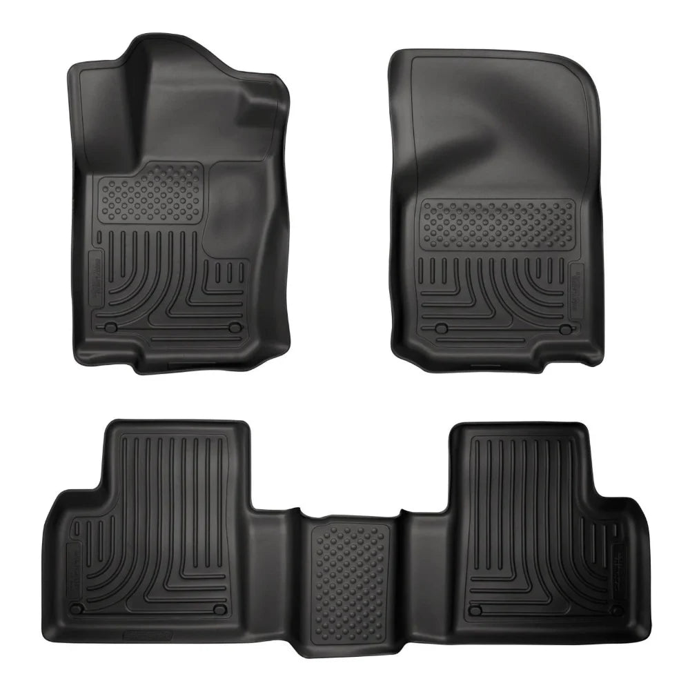 Husky Liners 2012 Mercedes ML350 WeatherBeater Combo Black Floor Liners - Husky Liners HSL98981
