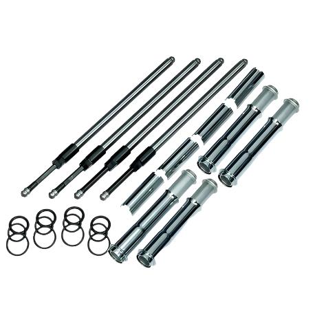SSC930-0123-S&S Cycle 2017+ M8 Models Quickee Adjustable Pushrods w/ Cover Keepers-Push Rods-S&S Cycle