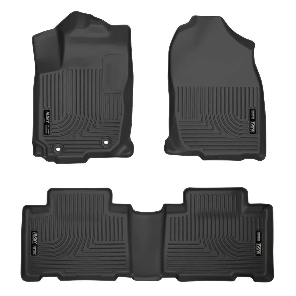 Husky Liners 13 Toyota RAV4 Weatherbeater Black Front & 2nd Seat Floor Liners - Husky Liners HSL98971