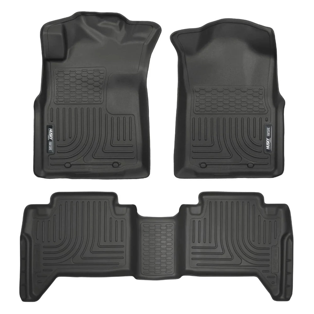 Husky Liners 05-13 Toyota Tacoma WeatherBeater Combo Black Floor Liners - Husky Liners HSL98951