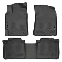 Load image into Gallery viewer, Husky Liners 2012 Toyota Camry WeatherBeater Combo Black Floor Liners - Husky Liners HSL98901