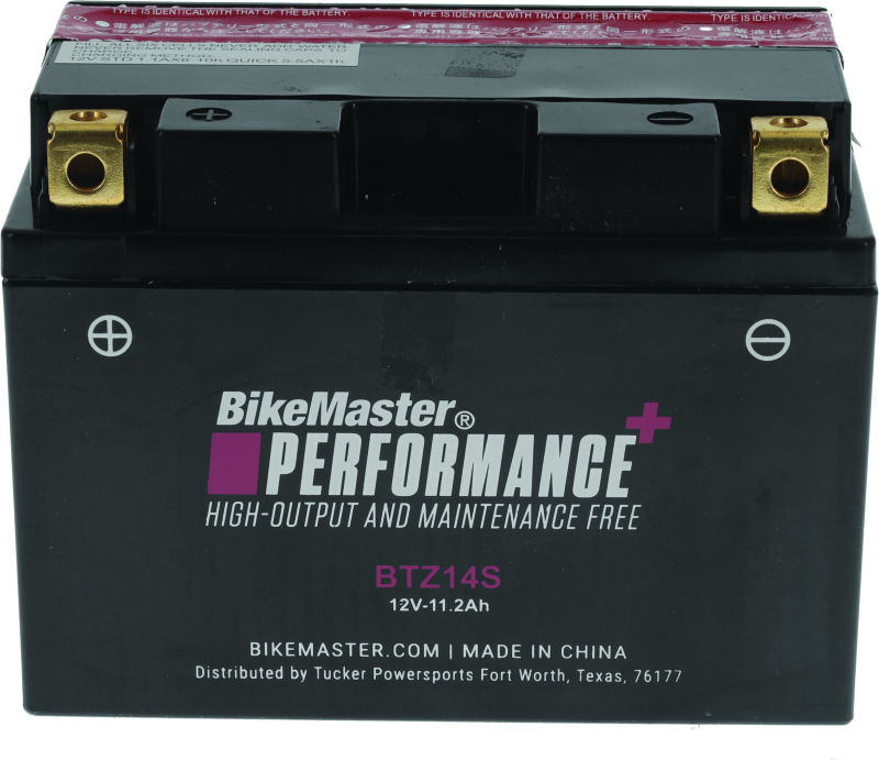 BKM781383-BikeMaster BTZ14S Battery-Batteries-Bike Master