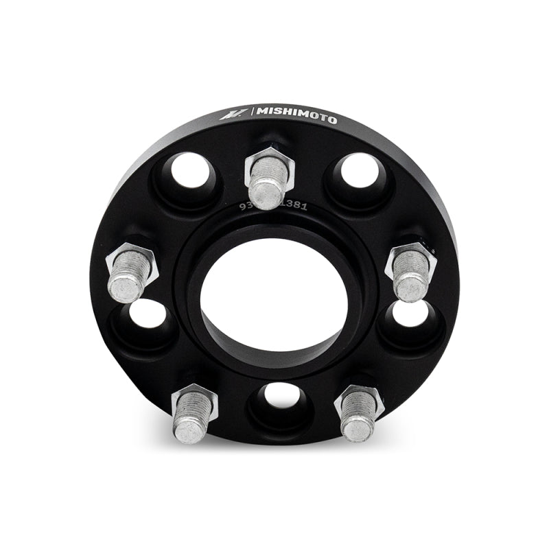 Mishimoto Wheel Spacers - 5x100 - 56.1 - 20 - M12 - Black-Wheel Spacers & Adapters-Mishimoto