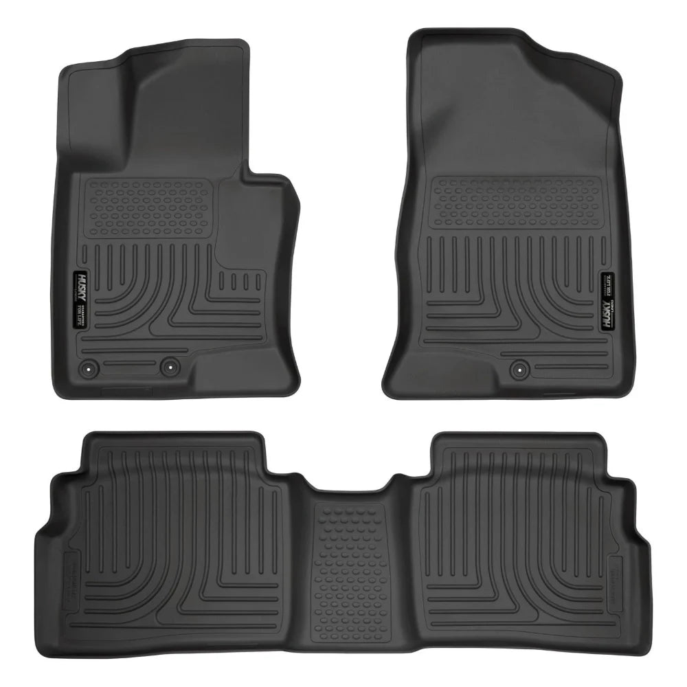 Husky Liners 11-12 Hyundai Sonata WeatherBeater Combo Black Floor Liners - Husky Liners HSL98851