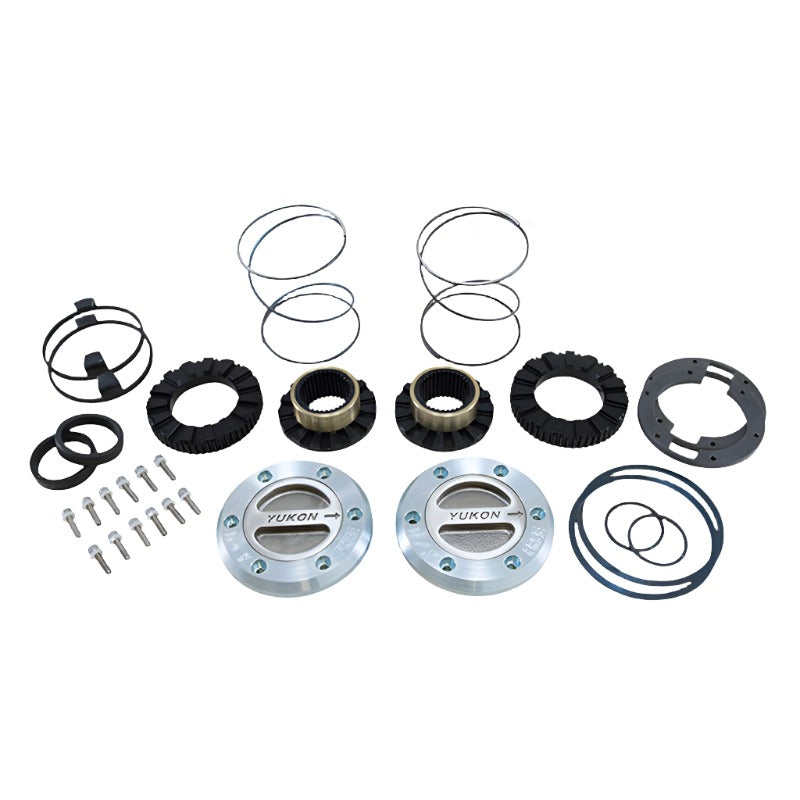YUKYHC70002-Yukon Gear Hardcore Locking Hub Set For Dana 60 / 35 Spline. 99-04 Ford-Differential Install Kits-Yukon Gear & Axle