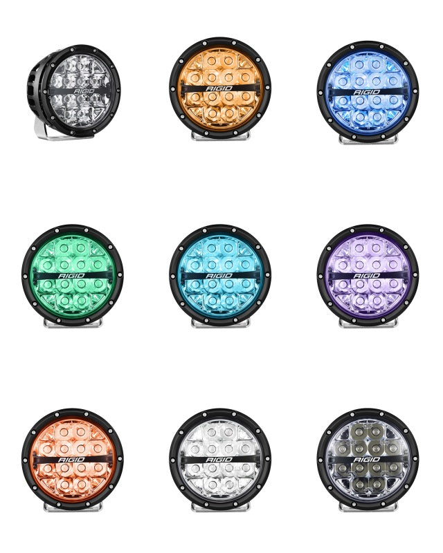 RIG36411-Rigid Industries 360-Series 6in LED Off-Road Drive Beam - RGBW (Pair)-Light Bars & Cubes-Rigid Industries