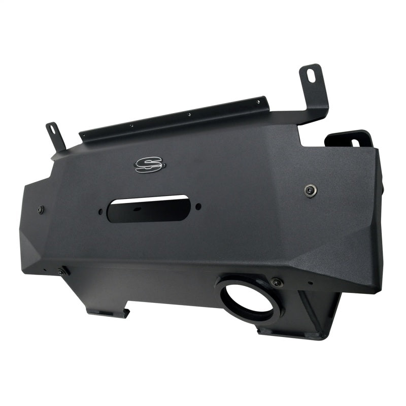 SUW2404185-Superwinch 21-24 Ford Bronco Hidden Winch Mount - Black-Grille Guards-Superwinch