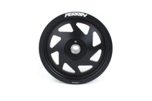 Load image into Gallery viewer, PERPSP-ENG-104BK-Perrin 19-21 Subaru WRX / 16-18 Forester Lightweight Crank Pulley (FA/FB Engines w/Large Hub) - Blk-Pulleys - Crank, Underdrive-Perrin Performance