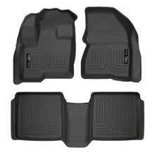 Load image into Gallery viewer, Husky Liners 09-12 Ford Flex/10-12 Lincoln MKT WeatherBeater Combo Black Floor Liners - Husky Liners HSL98741