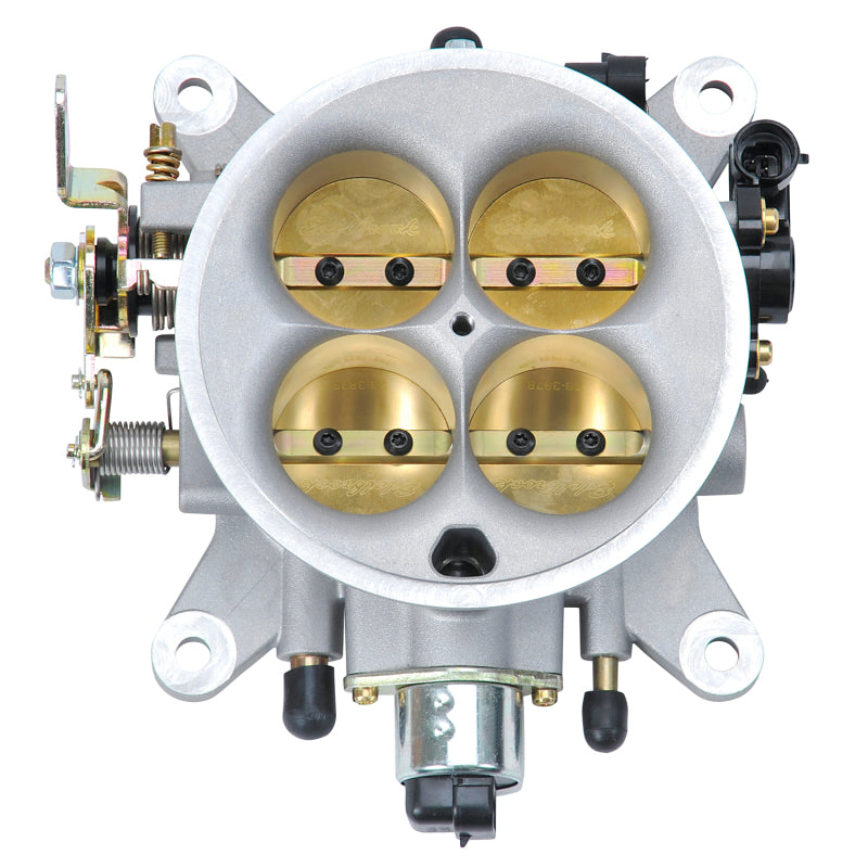 EDE4150-Edelbrock Throttle Body Victor EFI 4-Barrel 4150 Style Flange 1.75In Bores Die Cast-Throttle Bodies-Edelbrock