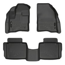 Load image into Gallery viewer, Husky Liners 10-13 Ford Taurus WeatherBeater Combo Black Floor Liners - Husky Liners HSL98701
