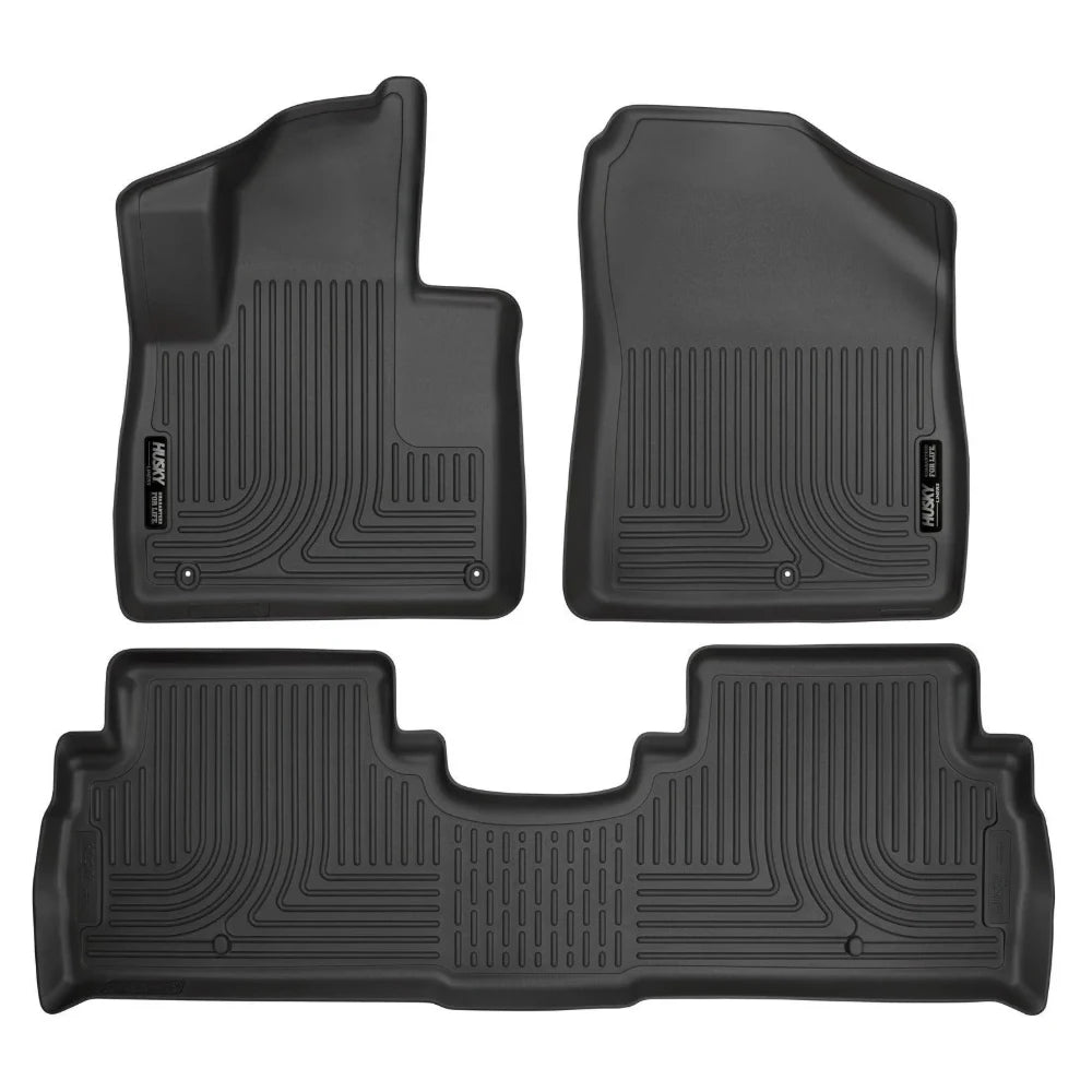 Husky Liners 2016 Kia Sorento WeatherBeater Combo Black Floor Liners - Husky Liners HSL98691