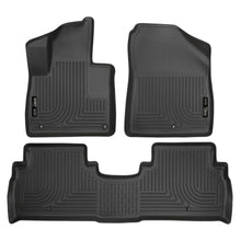 Load image into Gallery viewer, Husky Liners 2016 Kia Sorento WeatherBeater Combo Black Floor Liners - Husky Liners HSL98691