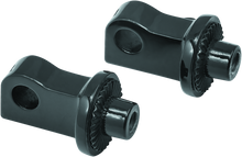 Load image into Gallery viewer, KUR8886-Kuryakyn Splined Peg Adapter Black-Footpegs-Kuryakyn