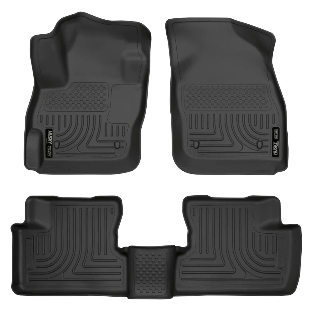 Husky Liners 10-12 Mazda 3 WeatherBeater Combo Black Floor Liners - Husky Liners HSL98631