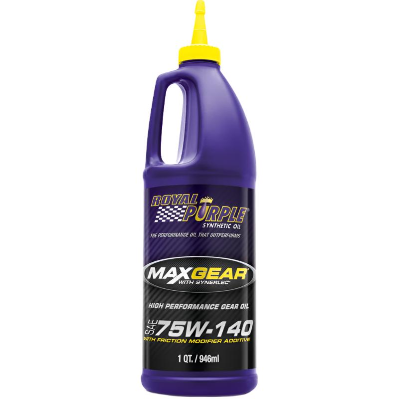 RLP06301-Royal Purple Max Gear Synthetic 75W-140 Gear Oil - 1 Quart-Gear Oils-Royal Purple