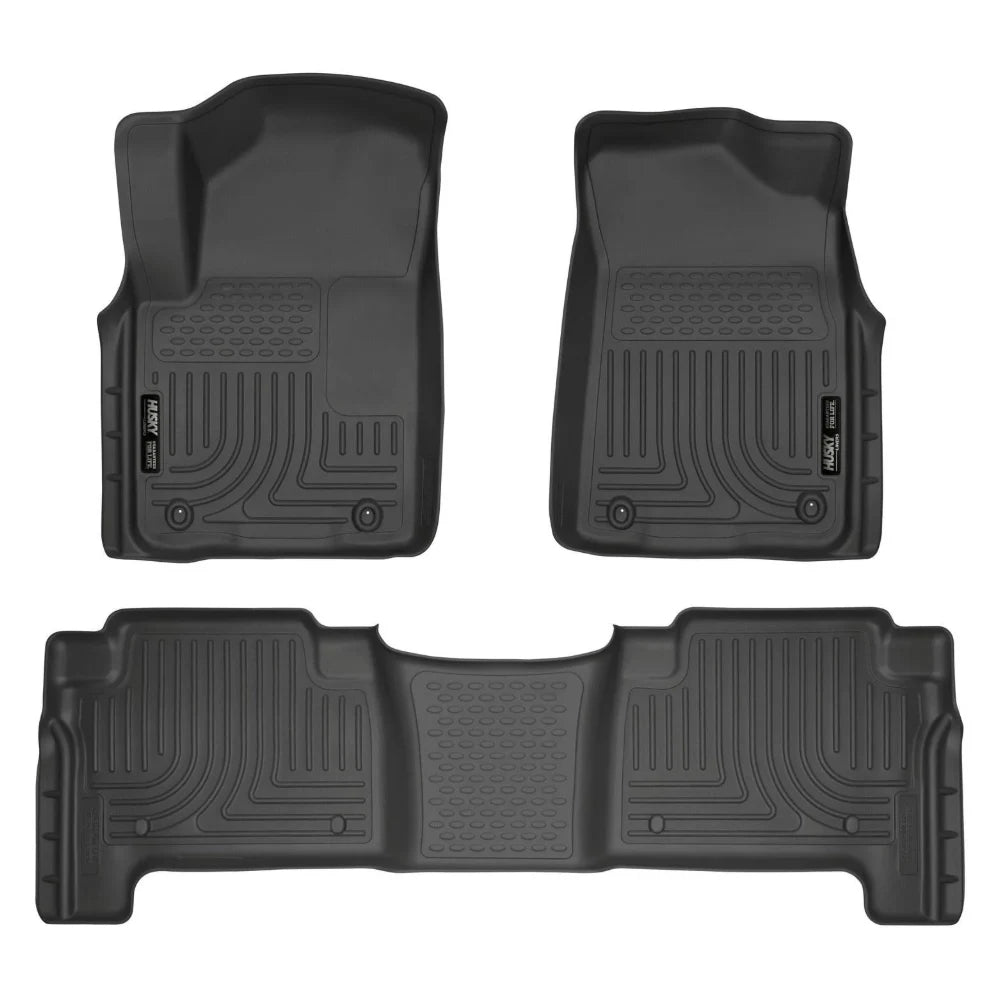 Husky Liners 2011 Infiniti QX56 WeatherBeater Combo Black Floor Liners - Husky Liners HSL98611
