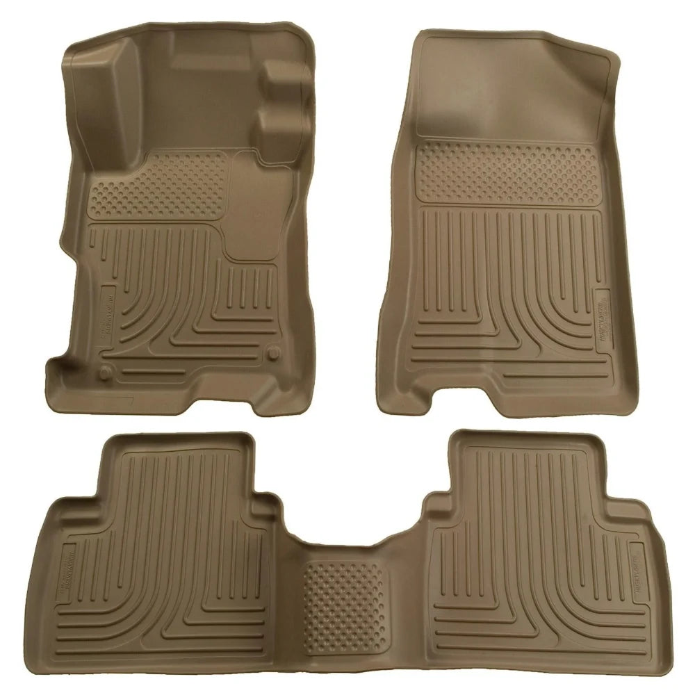 Husky Liners 04-09 Toyota Prius WeatherBeater Combo Tan Floor Liners - Husky Liners HSL98523